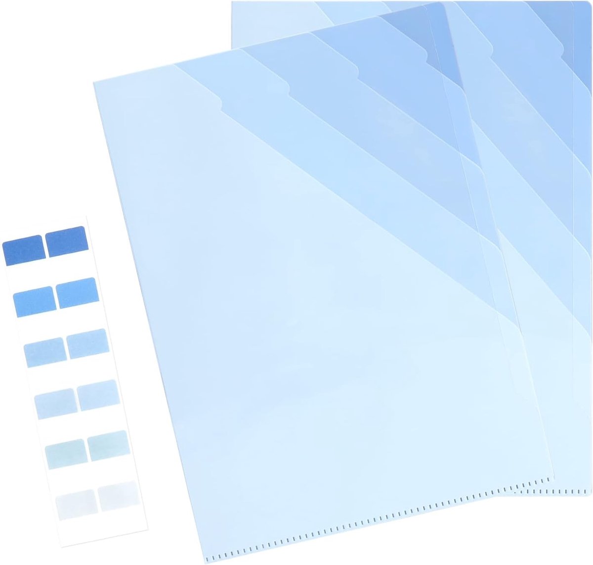 A4 fanfolder - multi-layer met 6 compartimenten - waterdichte folder - perfect voor school en kantoor - ShopVlot