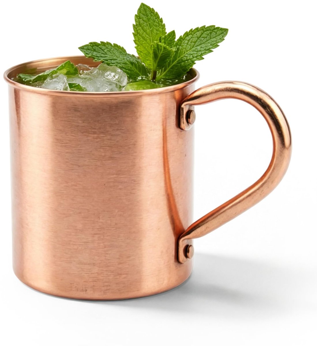 Nimblyne 450ML koperen beker puur koper: Moscow Mule beker, klassieke Ayurveda drinkbeker, 450 ml koperen beker, voor - ShopVlot