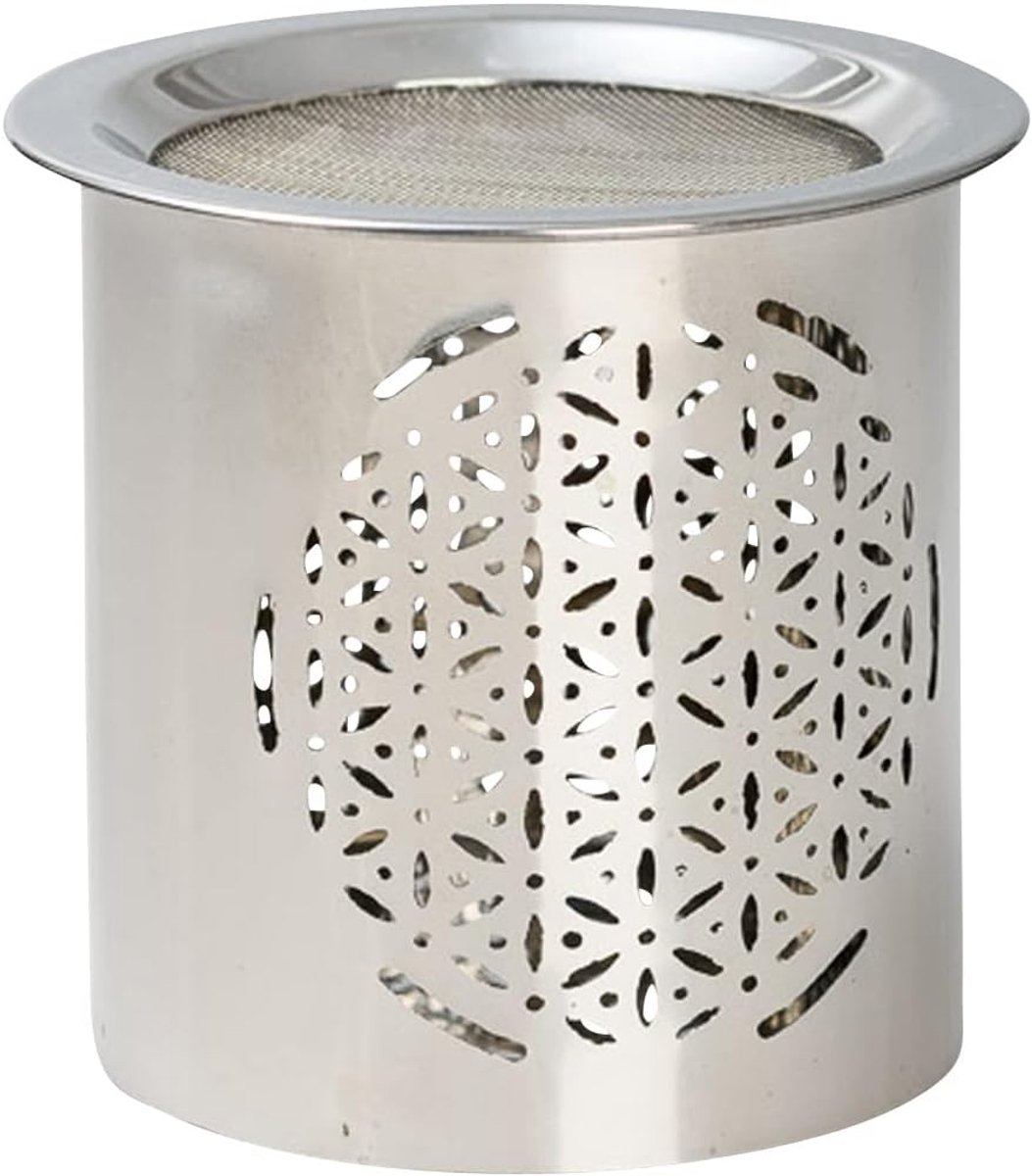 MaMeMi Smoker steel silver H 8 cm - ShopVlot