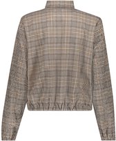 Geisha Blouse Blouse Geruit 63651 20 Camel/grey Dames Maat - XS