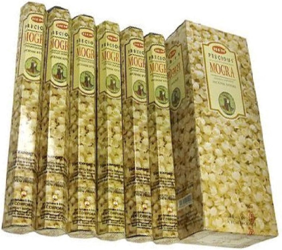 Hem Incense Box - (6 packs = 120 sticks) (Precious Mogra) - ShopVlot