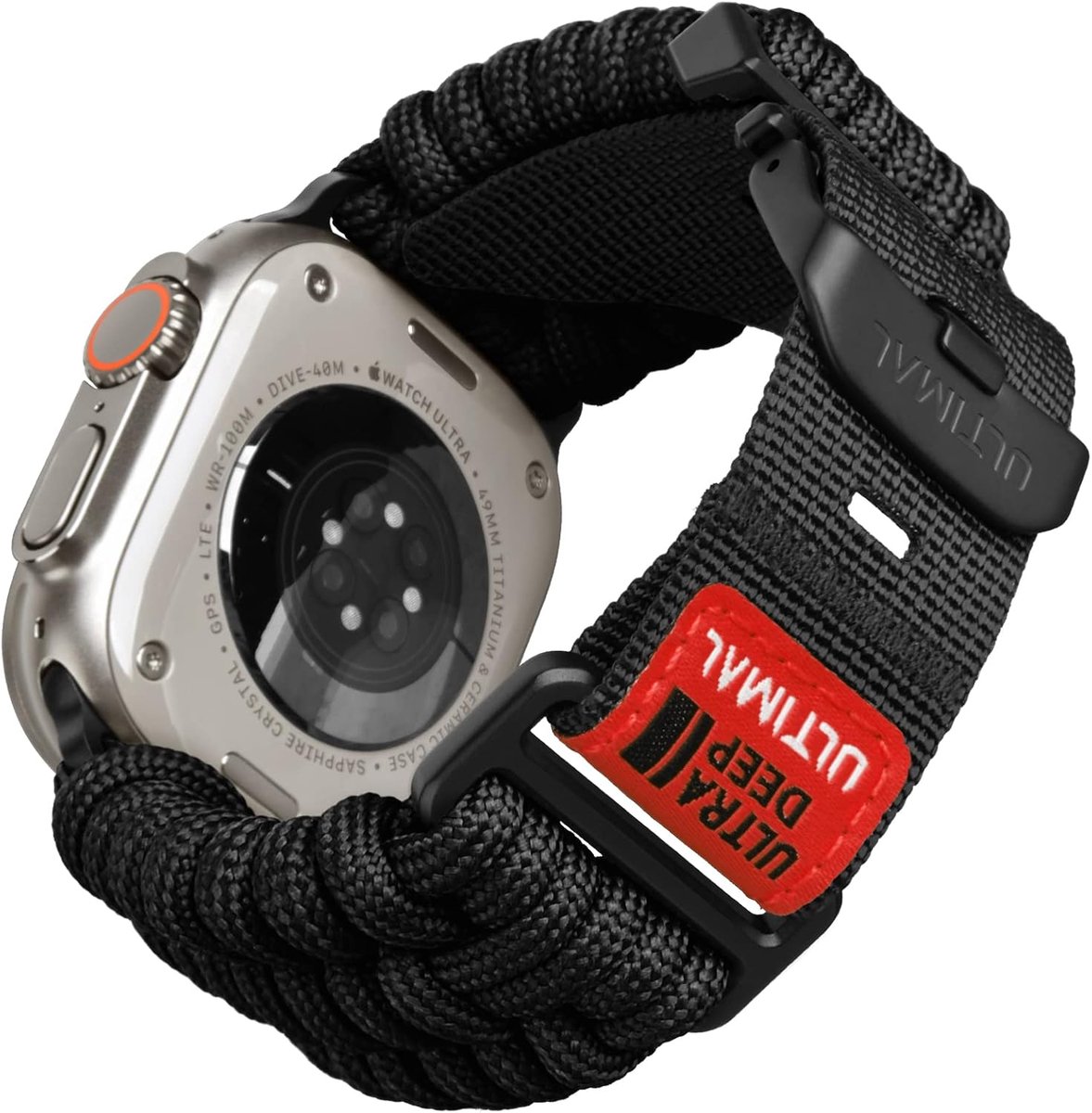 Compatible with Apple Watch Series 10 Bracelet Series 9/8/7/6/5/4/SE/SE2, Soft Nylon Sport Band, Breathable and Hollow - ShopVlot