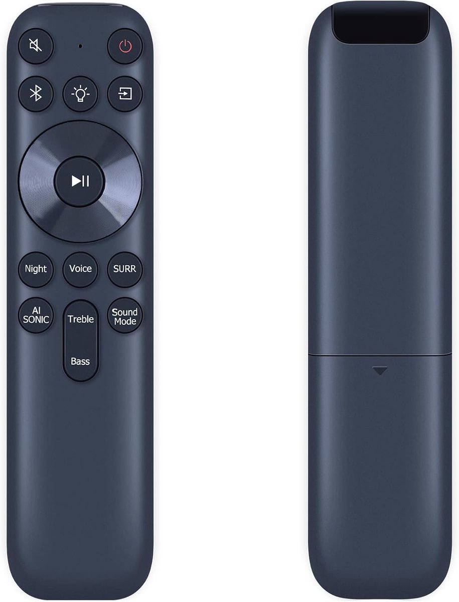 Nue Replacement Remote Control Compatible with TCL S45H S55H Dolby Atmos Soundbar - ShopVlot