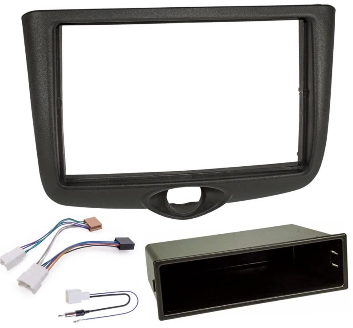 Sound way - Radio panel kit 1-din / 2-din configuring kit Front Panel Frame Suitable for Toyota Yaris 1999-2003 - ShopVlot