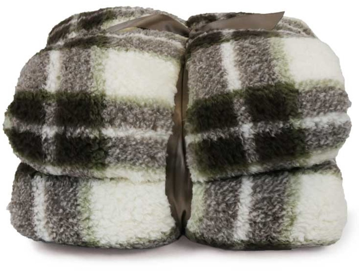 Unique Living Plaid Tris Winter Green -150x200cm onbekend