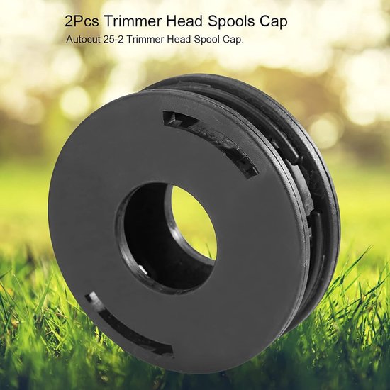 2 Stuks Trimmerkop Spoelen Deksel Vervanging Geschikt voor 25-2 FS 44 55 80 83 85 90 100 110 120 130 Grasmaaier Accessoires, Tuinonderhoud, Tuingereedschap — afbeelding 2