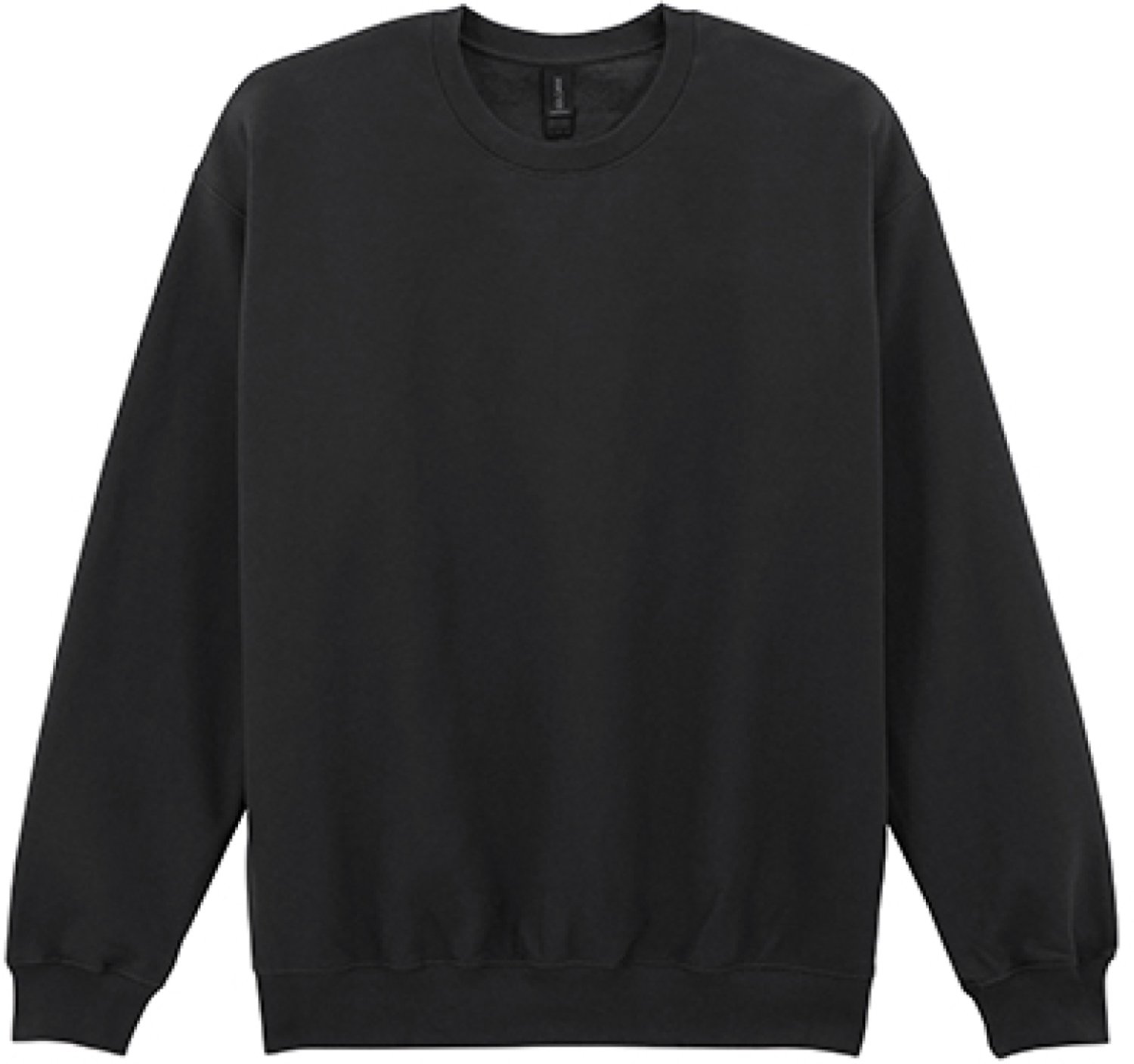 Gildan Softstyle® Midweight Fleece Adult Crewneck Sweatshirt Zwart