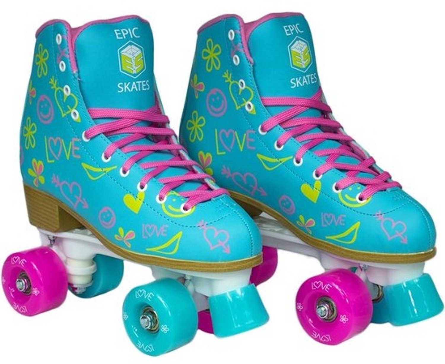 Quad rolschaatsen voor dames Stijlvol design Hoge kwaliteit lagers