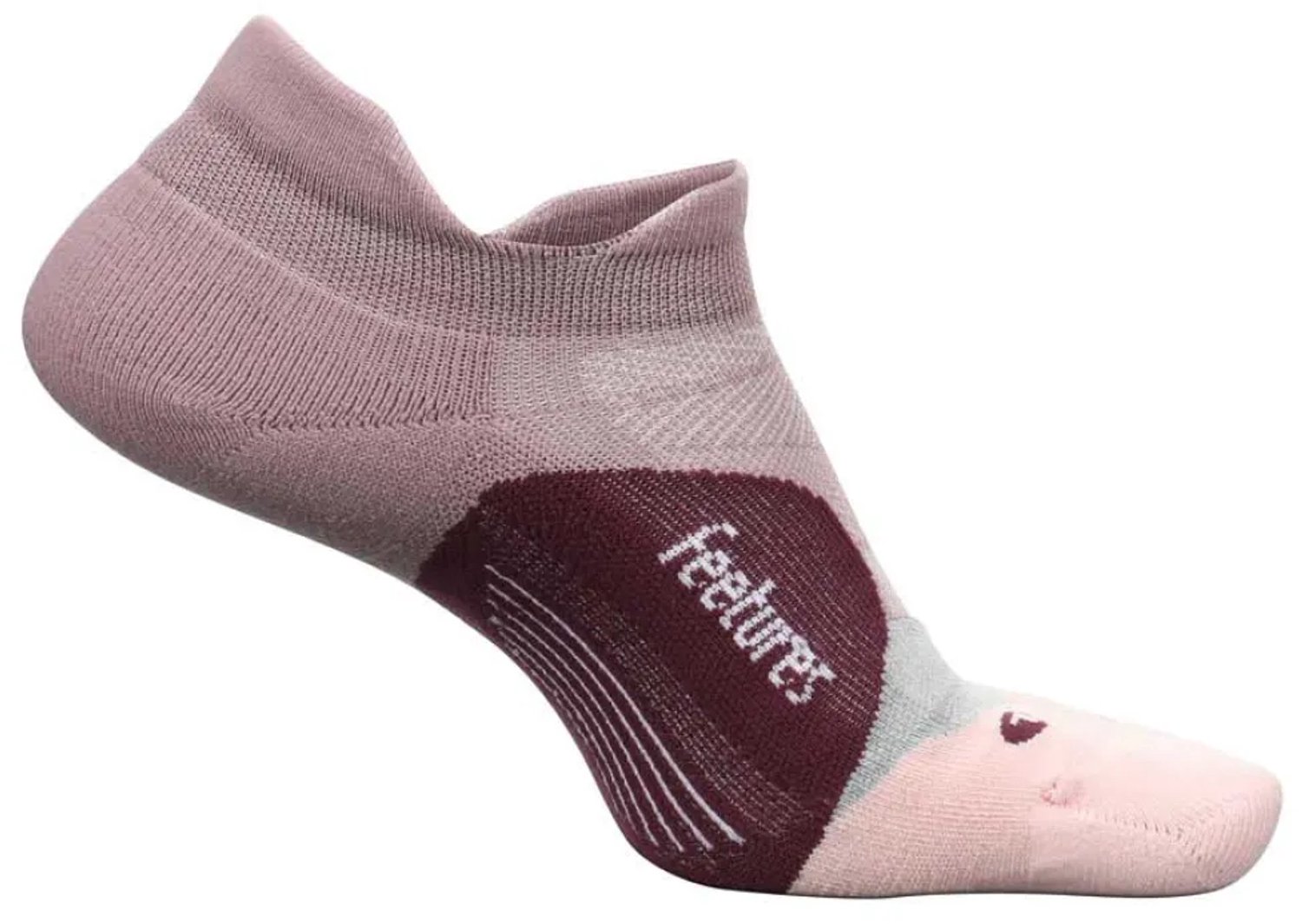 Feetures Elite Light Cushion Tab Onzichtbare Sokken Roze EU 38-42