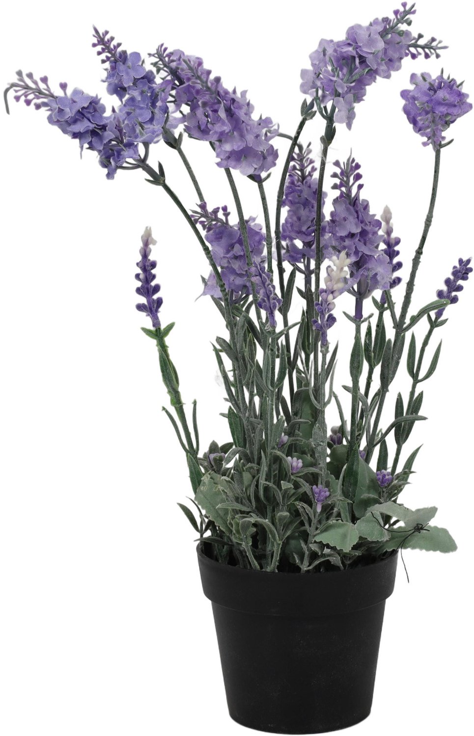 Home Styling Collection - Kunstplant - Kunstlavendel in pot, 40 cm - blauw