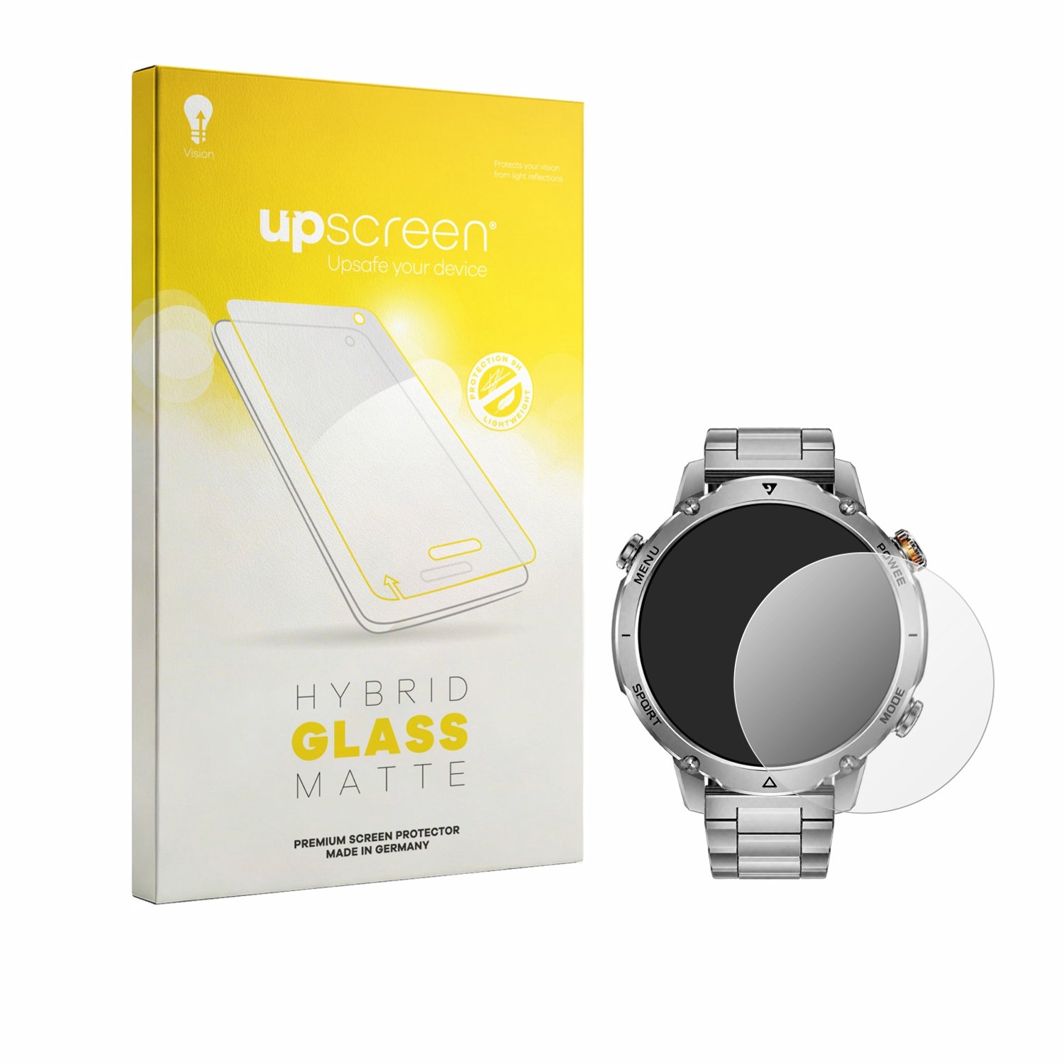 upscreen - Screenprotector voor SUNKTA EF26-C - Folie Beschermfolie Beschermglas matte