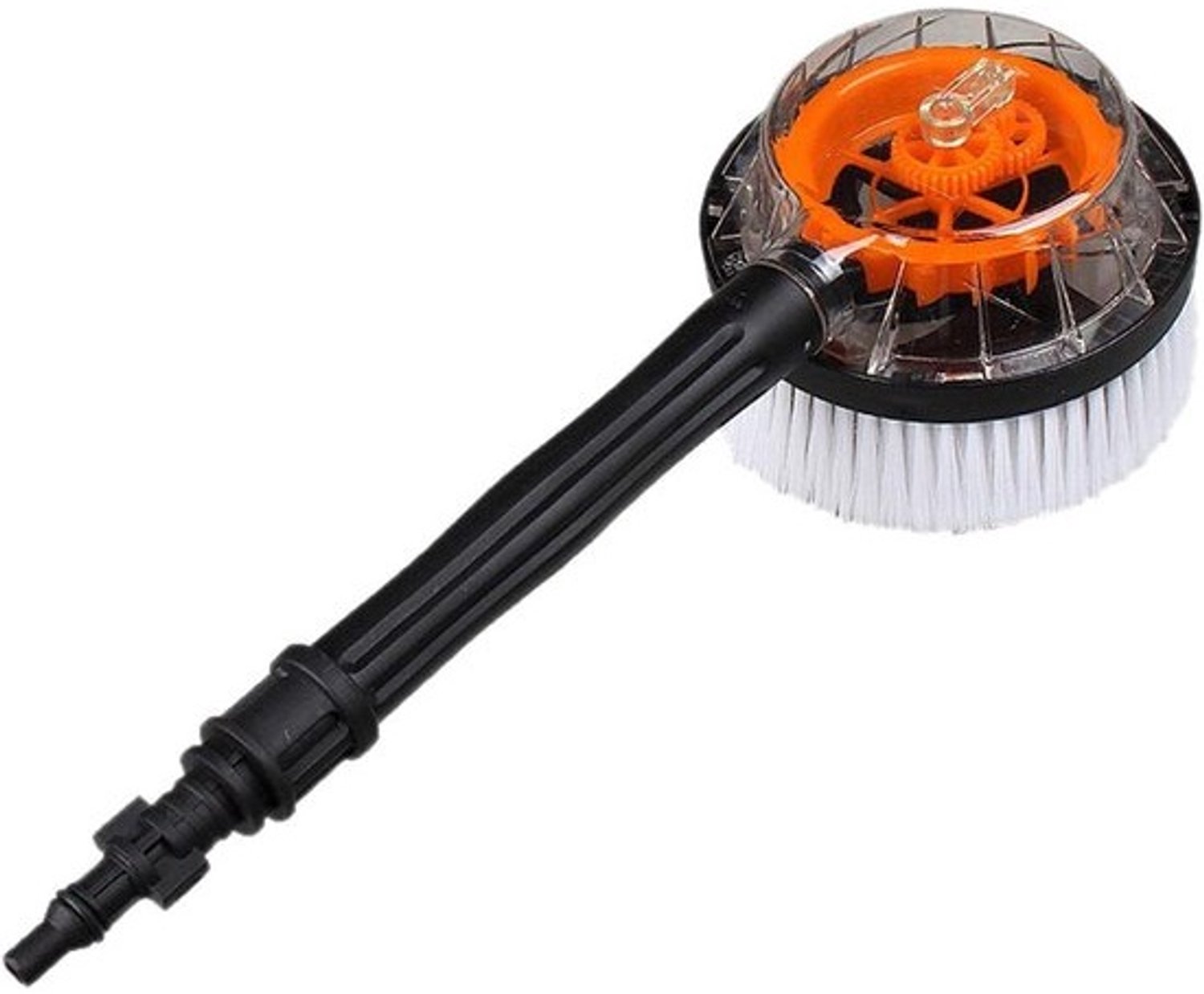 Hogedrukreinigingsborstel - Roterende autowasborstel - Auto grondig reinigen - Zachte microvezel binnenzijde - K2-K7 serie compatibel - Zwart