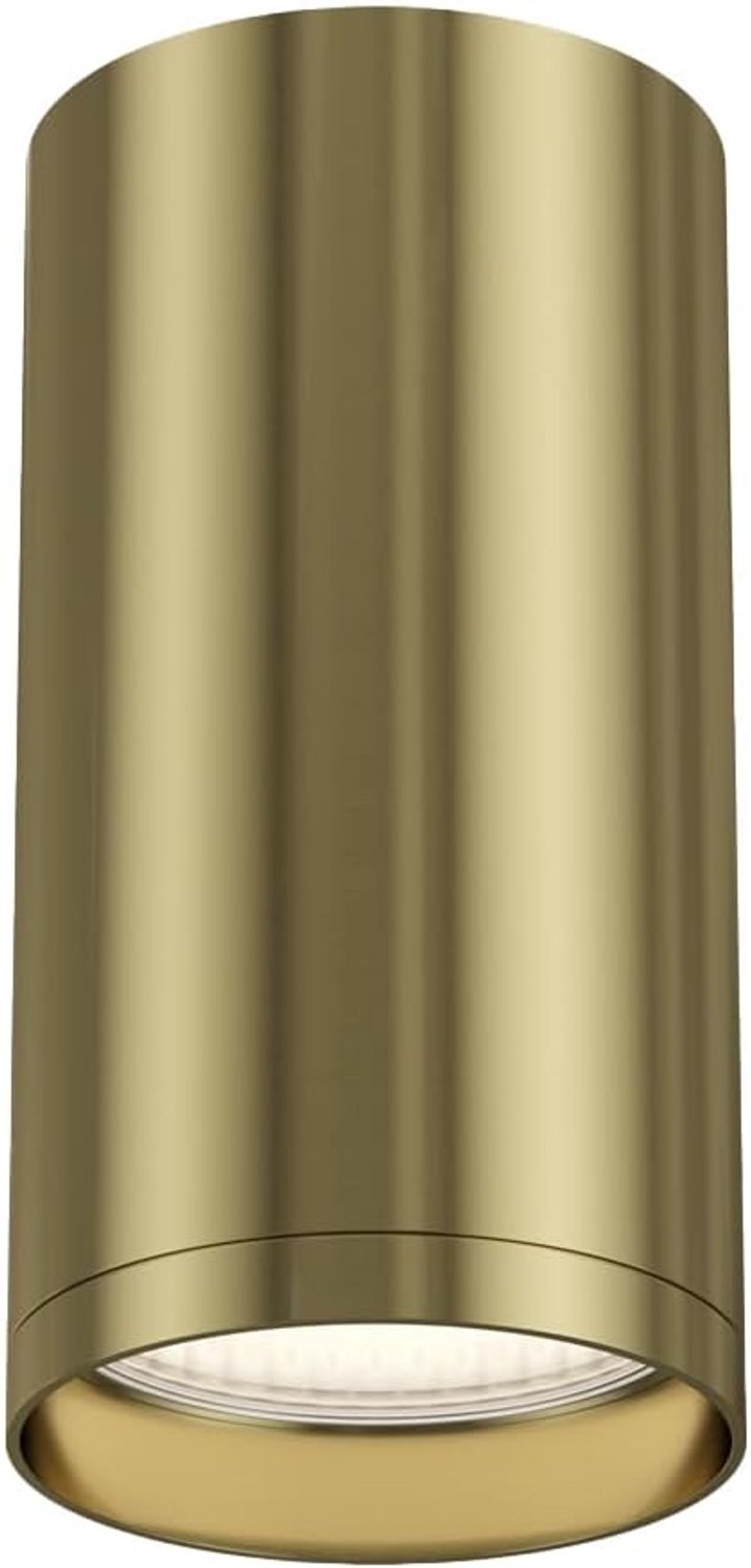 Maytoni inbouwspot mat goud GU10 – plafondspot van aluminium