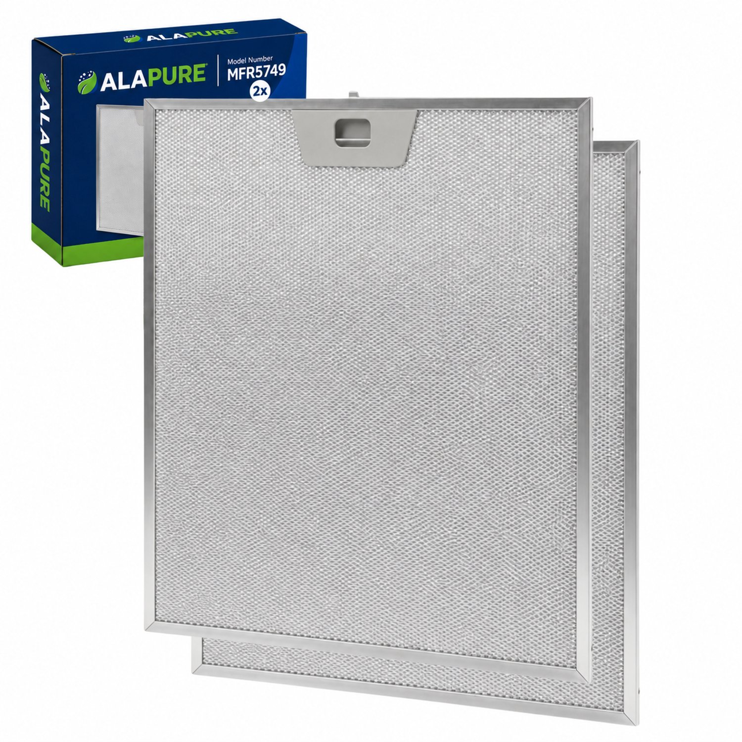 2x Metaalfilter voor Viva 12005749 350x280x8mm