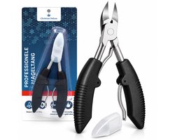 Christian Deluxe® Professionele Nageltang - Voor harde teennagels - Kalknagel - Ingegroeide teennagel - Schimmelnagel - Nagelknipper - Teennagelknipper - Pedicureset - Manicure set - Pedicure