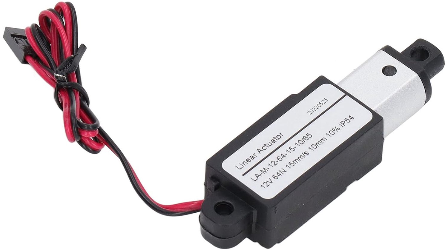 Elektrische micro lineaire actuator 10mm - aluminium en ABS - eenvoudig te bedienen - ideaal voor landbouwmachines - m-winkel