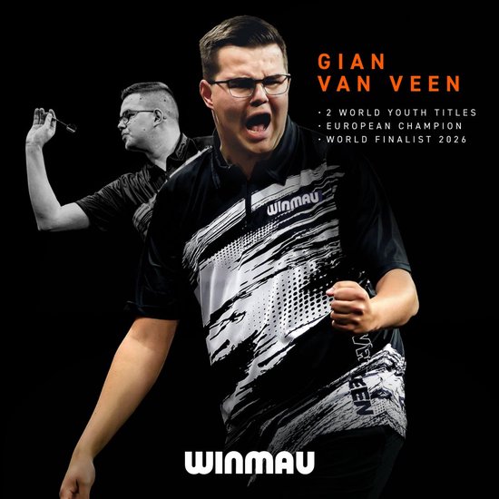 Winmau Gian van Veen TS Switch Point 90% - Dartpijlen van Winmau — afbeelding 4