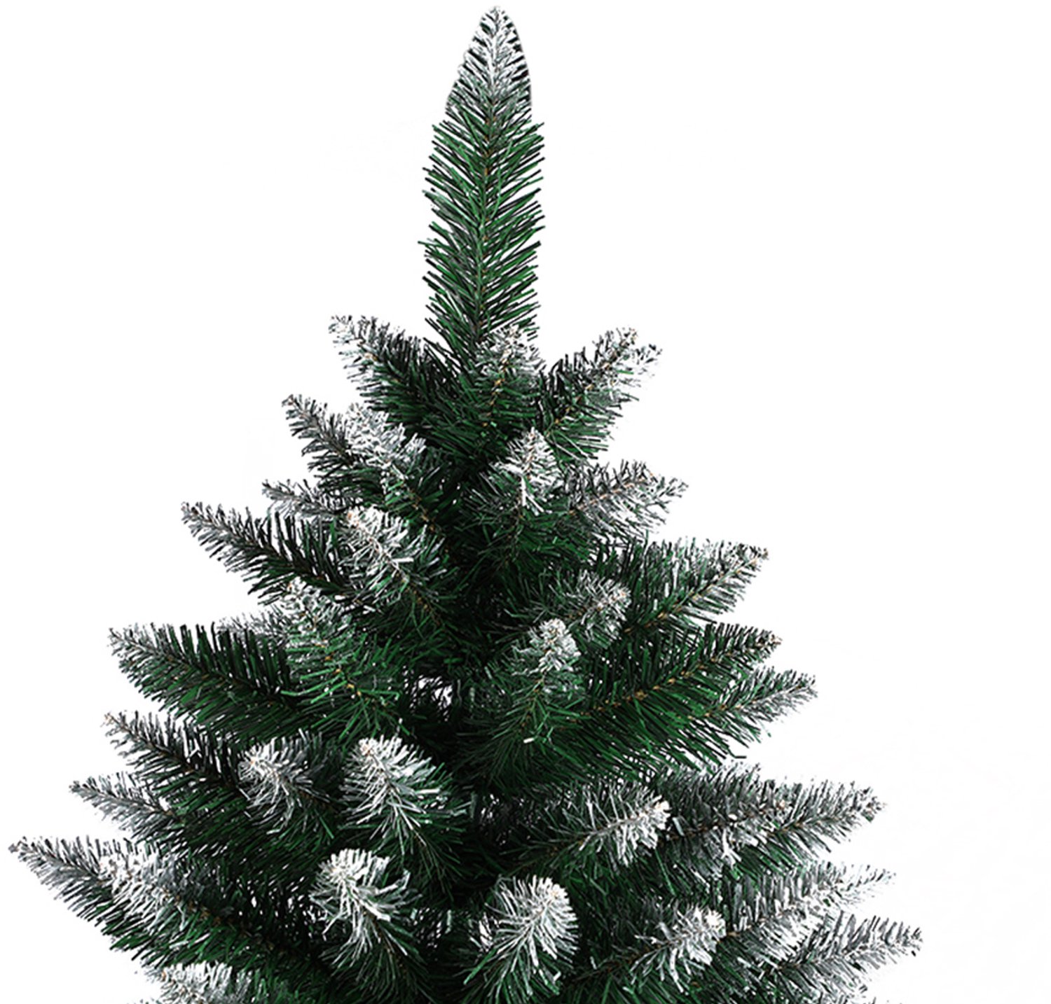 PIPIPOXER Kunstkerstboom met sneeuw - 210cm - kerstboom-Realistische Kunststof Kerstboom - als kerstversiering - 1100 takken – foto 7
