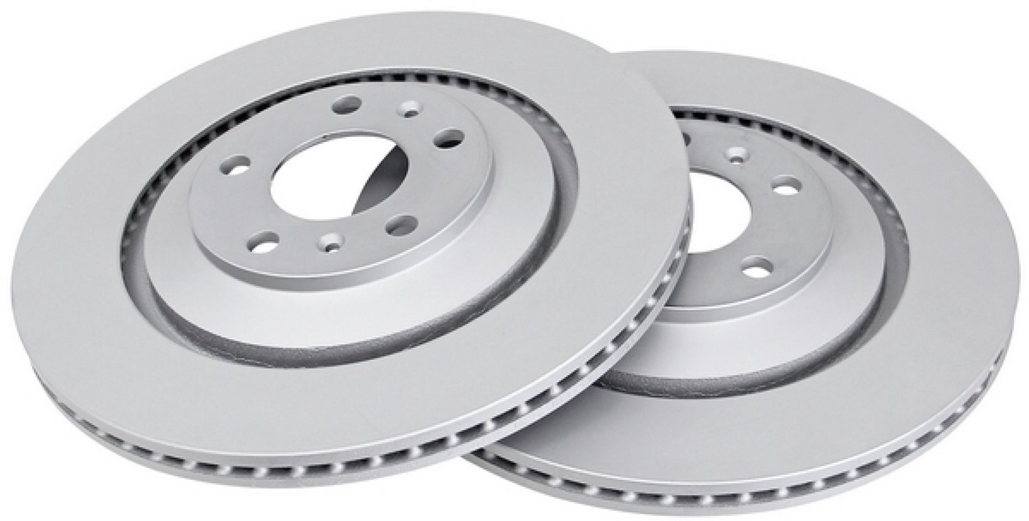 A.B.S. 17499 Remschijven achter, set van 2 - Bentley Continental, Audi A8 D3 - 335 mm - geventileerd