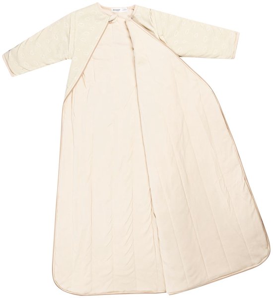 Snoozebaby Slaapzak Winter 110 cm (18-36 mnd) - TOG 2.0 - Afritsbare mouwen - Katoen - Dune Beige — afbeelding 3