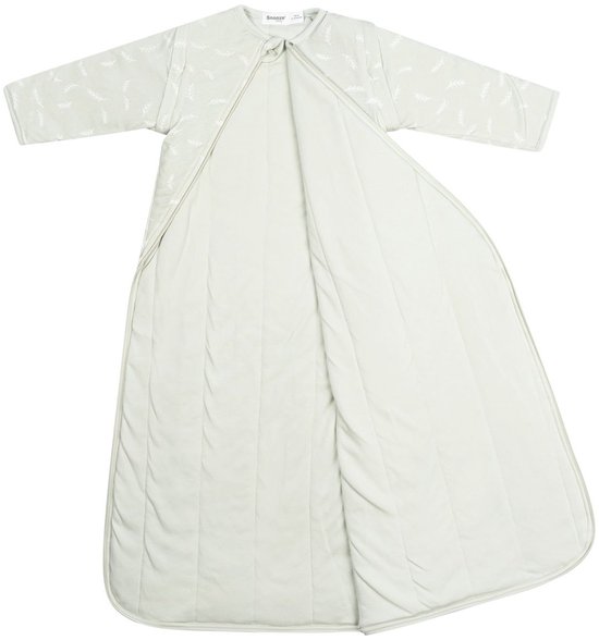 Snoozebaby Slaapzak Winter 90 cm (9-24 mnd) - TOG 2.0 - Afritsbare mouwen - Katoen - Olive Green — afbeelding 2