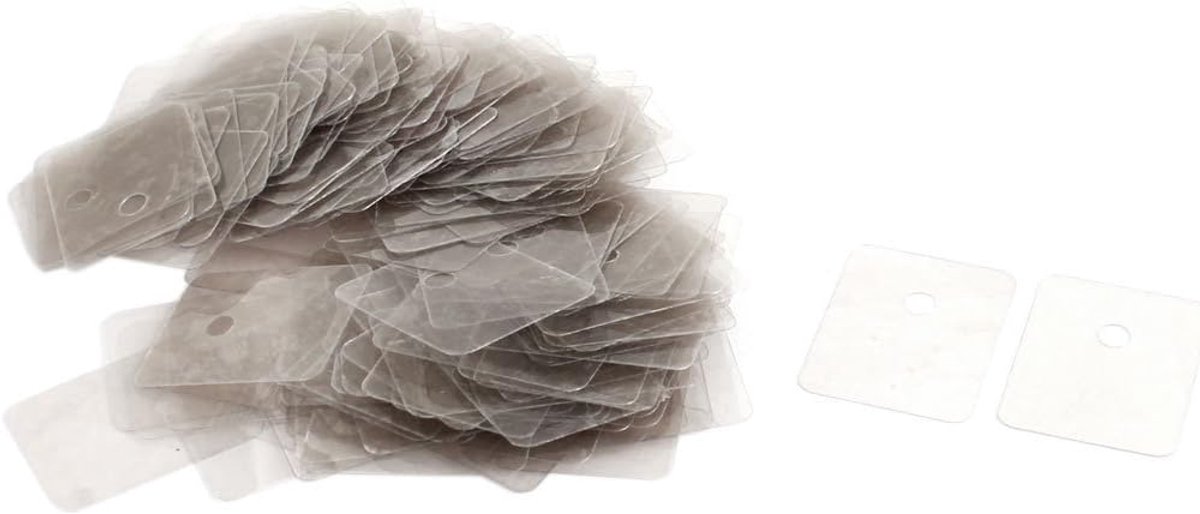 200 Stks 20mmx25mmx0.09mm Mica Isolator Sheet Vervanging