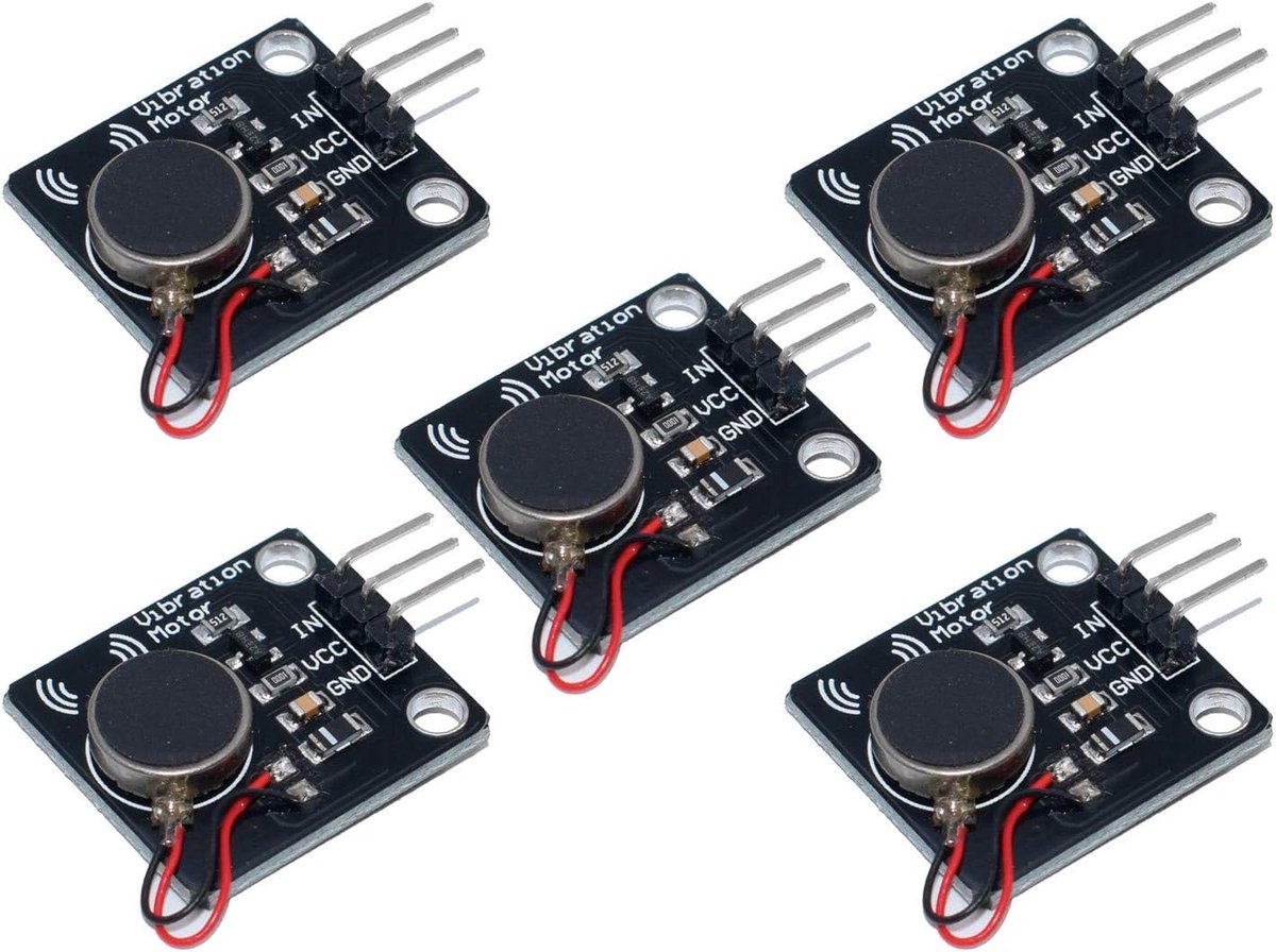 5pcs PWM Trilling Motor Schakelaar Motor Sensor Module Motor Mobiele telefoon Vibrator