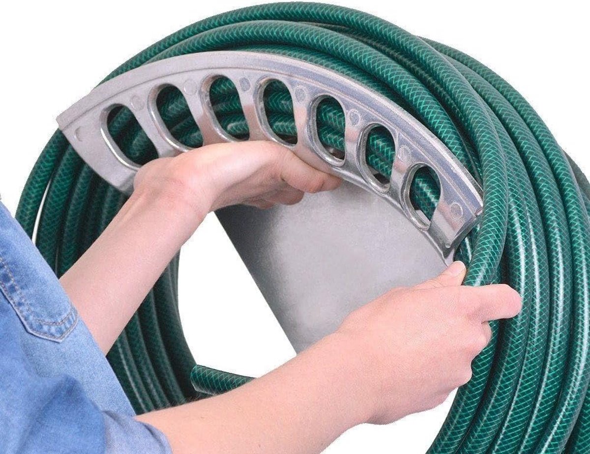 Aluminium Slanghanger - Max. Capaciteit 50m Duurzaam 3 Laag Anti-Kink Gemaakt In Het Verenigd Koninkrijk