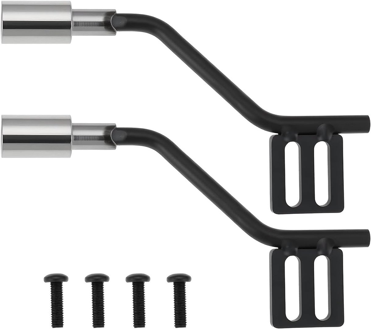 Dailygoods- Uitlaatpijp Metalen - Compatibel met Axial 1/10 SCX10 - Decoratie - Afstandsbediening Auto - Eenvoudig te Installeren - Hoge Levensduur -