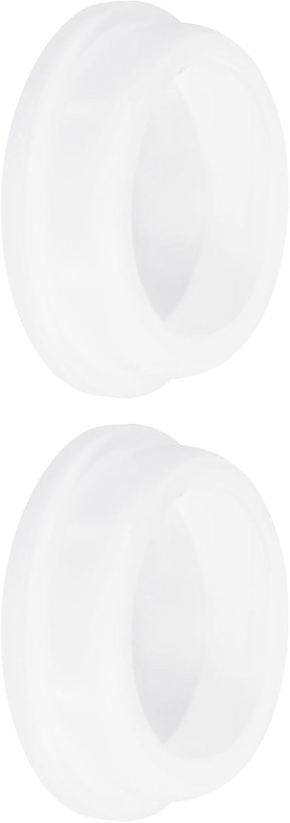 Dailygoods- Knopplug 2 Stuks - Waterdichte Rubber - Siliconen - Temperatuurbestendig tot 250 °C - Eenvoudig te Installeren - Stevig en Duurzaam - Stop