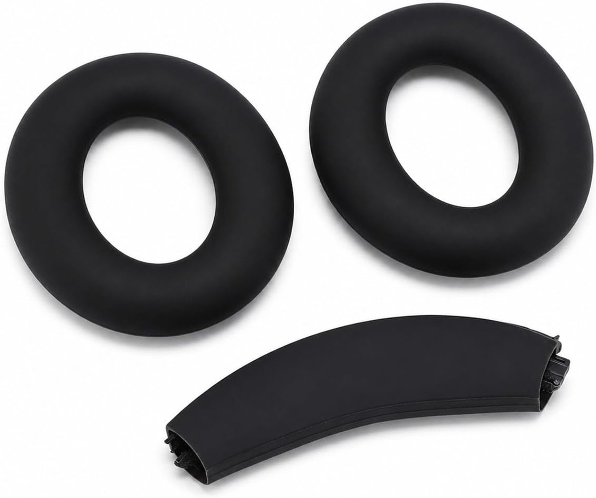 Dailygoods- Oorkussens Vervangingsset voor Hoofdtelefoon - Siliconen Hoofdband - Eenvoudig te Gebruiken - Herstelset voor Versleten Onderdelen - Uitge