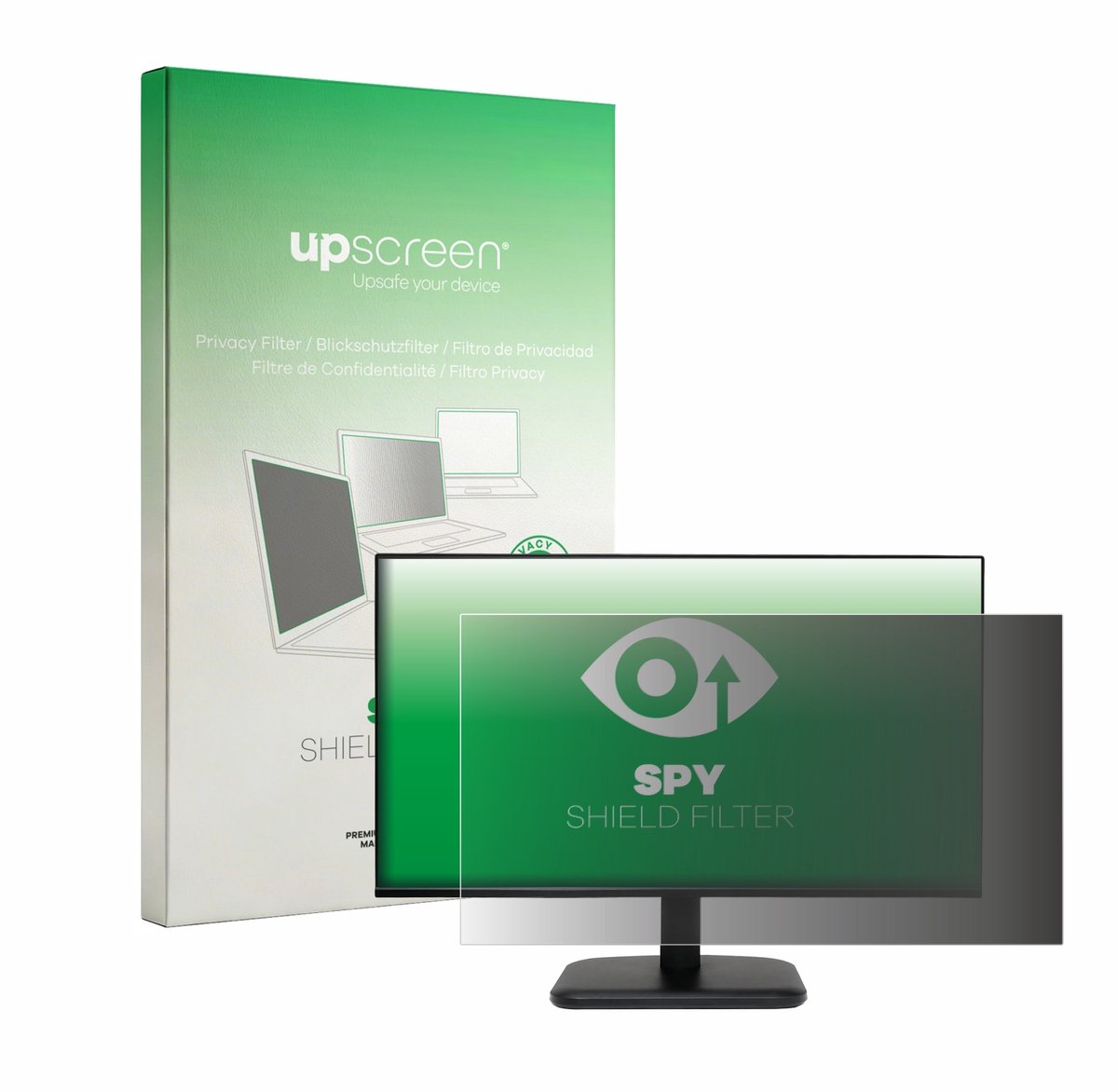 upscreen - privacyscherm voor Acer EK271G - privacy filter screenfilter Blauwlichtfilter