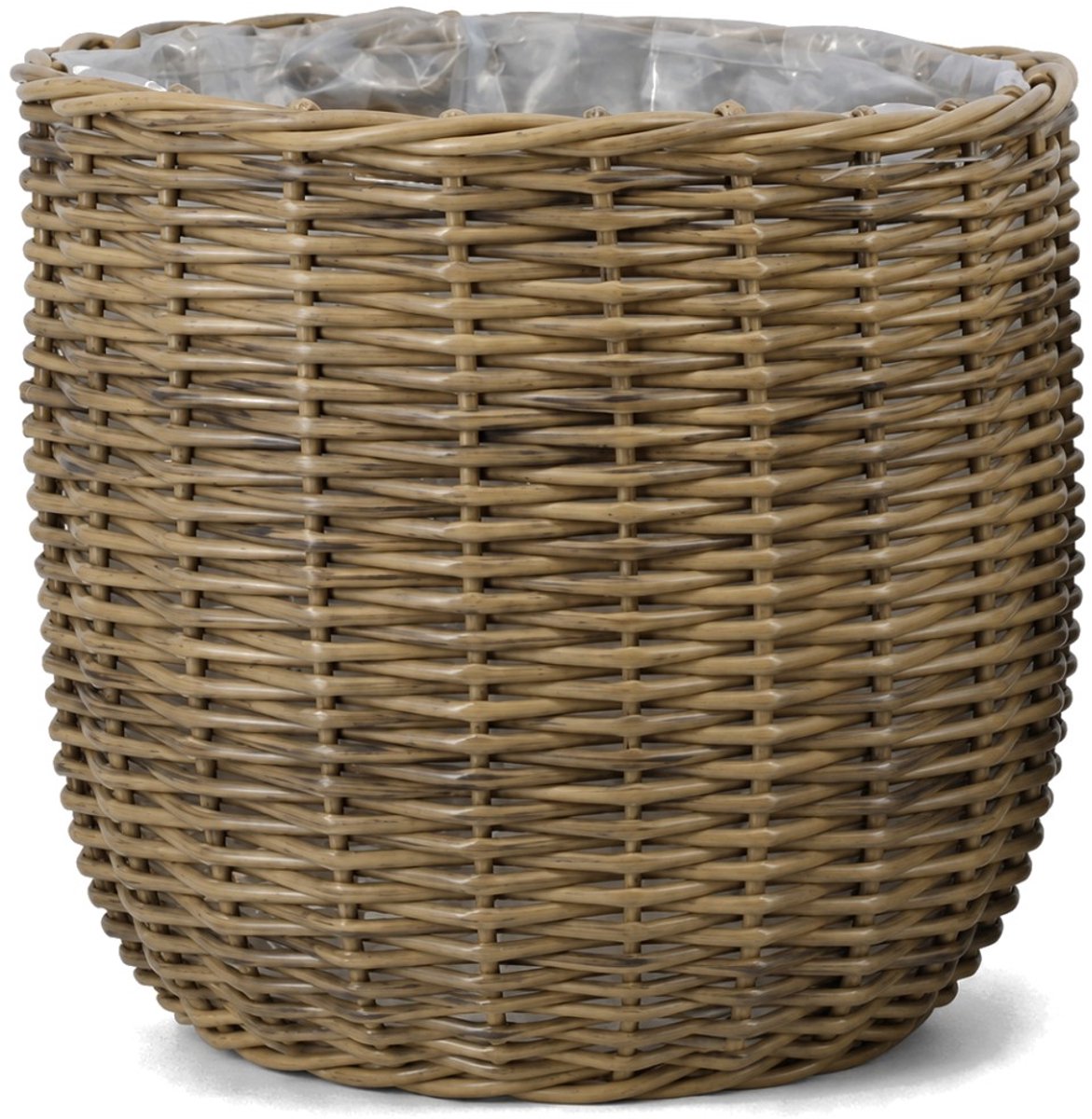 Floran Toronto plantenmand naturel 29 cm rotanlook kunststof