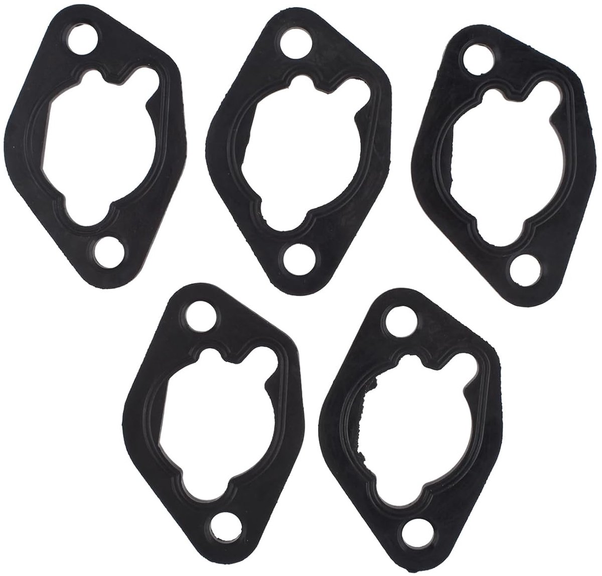 5 stuks rubberen luchtfilterafdichtingen voor Honda GX120 GX140 GX160 GX200 170F 168F generator waterpomp benzinemotor