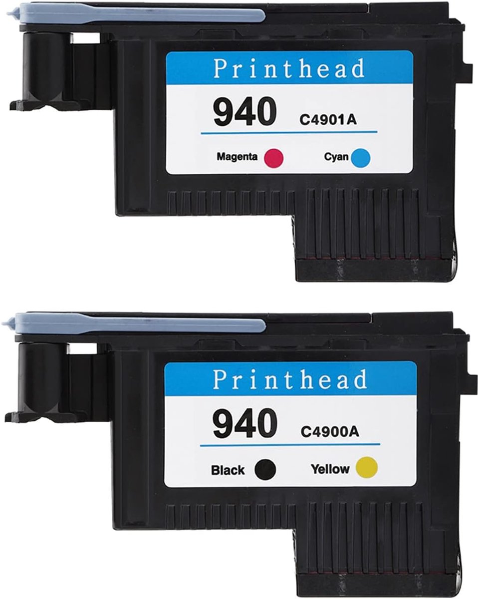 Printkoppen voor 940 C4900A C4901A voor 8000 8500-serie, printkop Gladde print Geen papierstoring Inkjet printkoppen (CMYK)