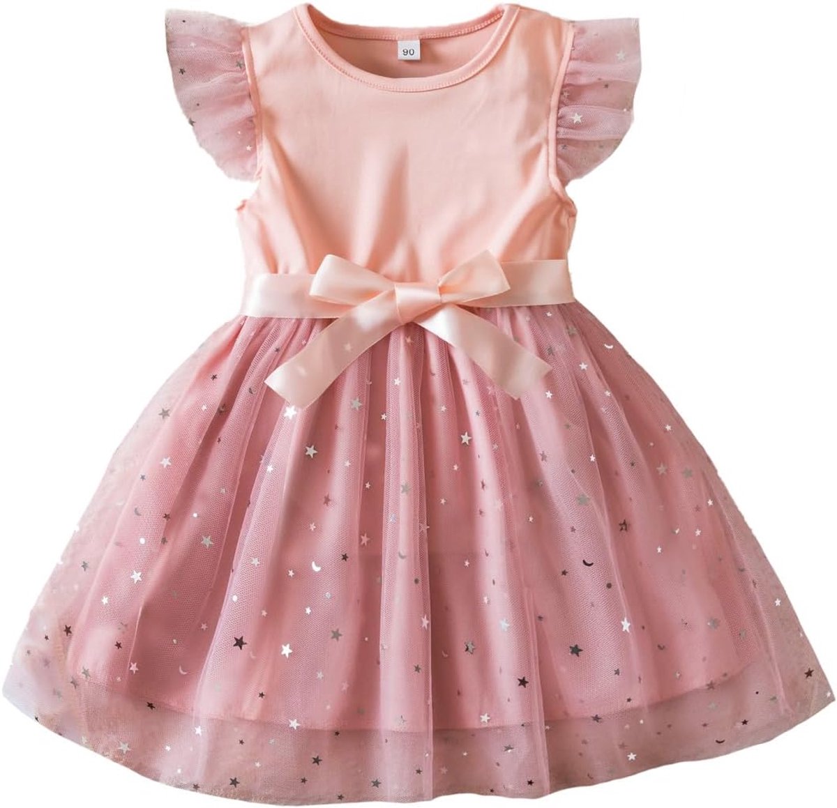 Kleding voor peuters, meisjes, tutujurk, ruches, bloemen, sterrenhemel, jurk, zomer, party, prinses, zomerjurk