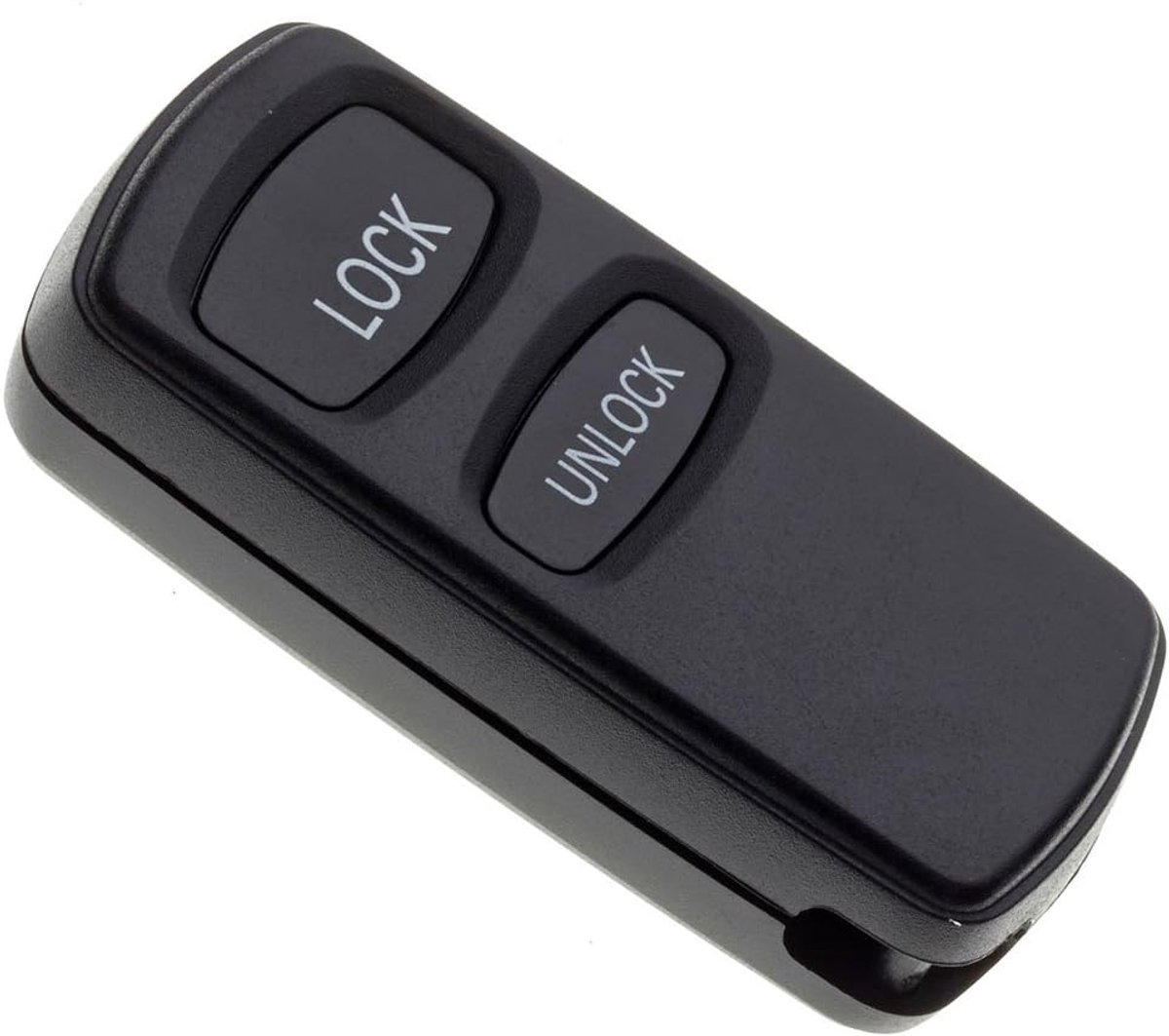 - sleutelbehuizing zonder lemmet Compatibel met Mitsubishi Pajero, Outlander, L200, Spacestar, Grandis | Auto sleutelbehuizing Plip afstandsbediening 2 knoppen