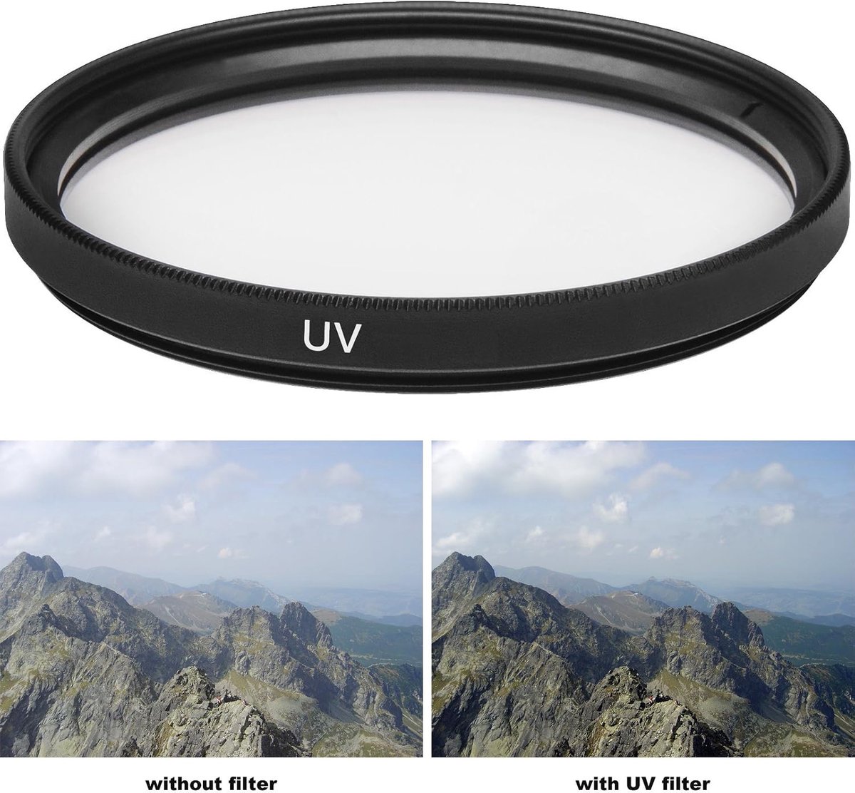 Glas 82mm HD MC UV-filter voor: Olympus Zuiko Digital ED 150mm 1:2.0, 82mm UV-filter, 82 mm UV-filter