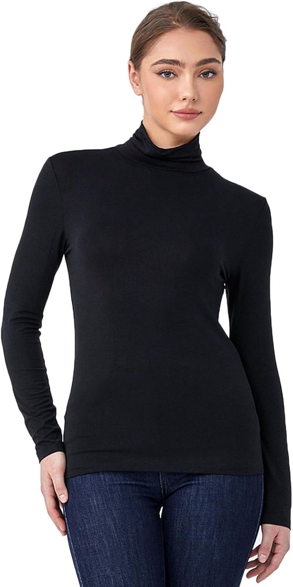 Thermische Baselayer Top Mock Neck Lange mouwen Shirt