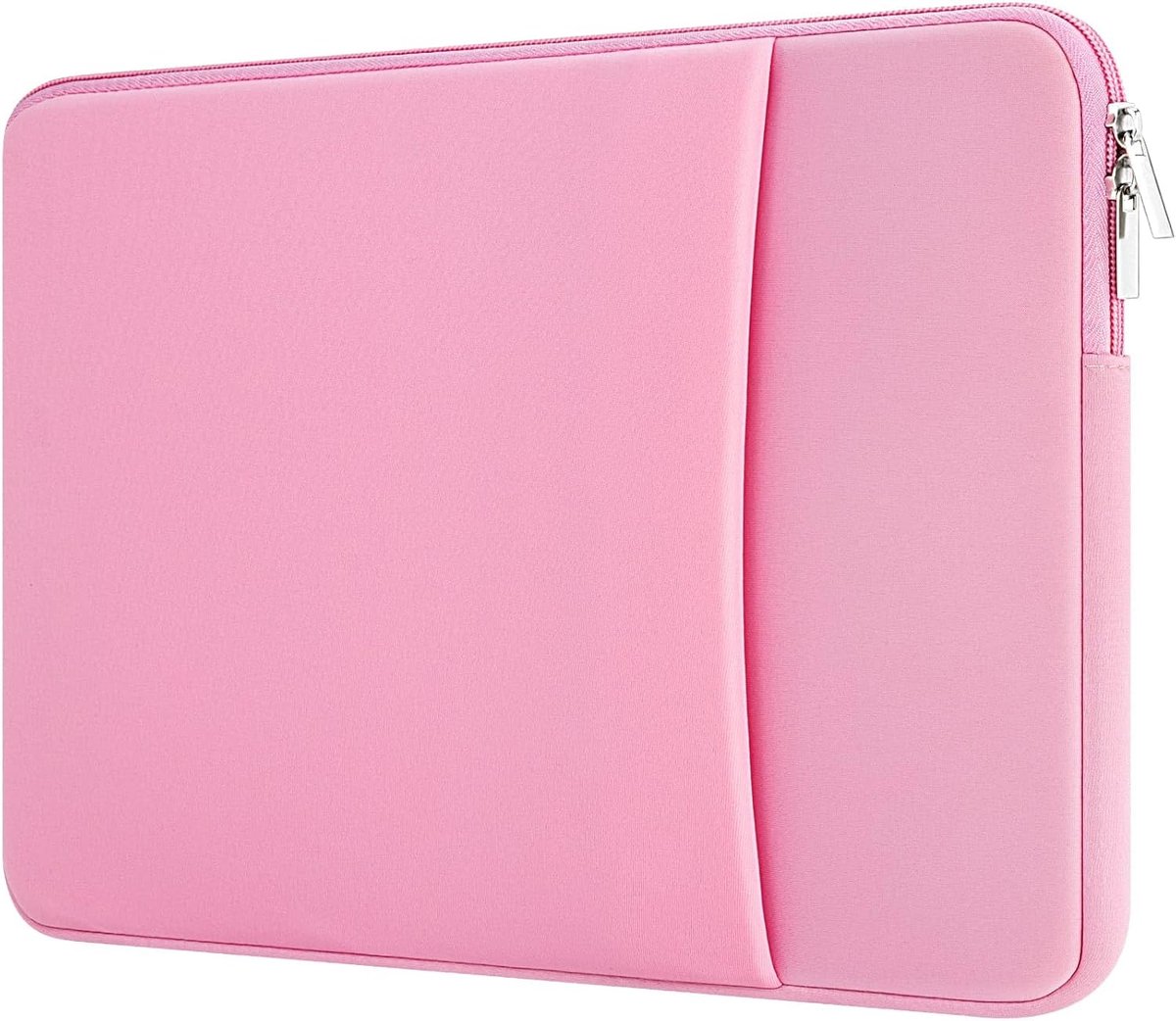 13,3 inch Laptophoes Laptop Case Sleeve Cover Bag voor 13,3 inch Chromebook Notebook 14 inch MacBook Pro M4 M3 M2 M1 Pro/Max(2021-2024), Roze