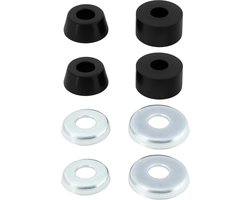 Idea 1 Set 95A Harde Skateboard Bushings Cilinder Kussens Compatibel met Independent Trucks Compatibel met Venture Skateboard Zwart