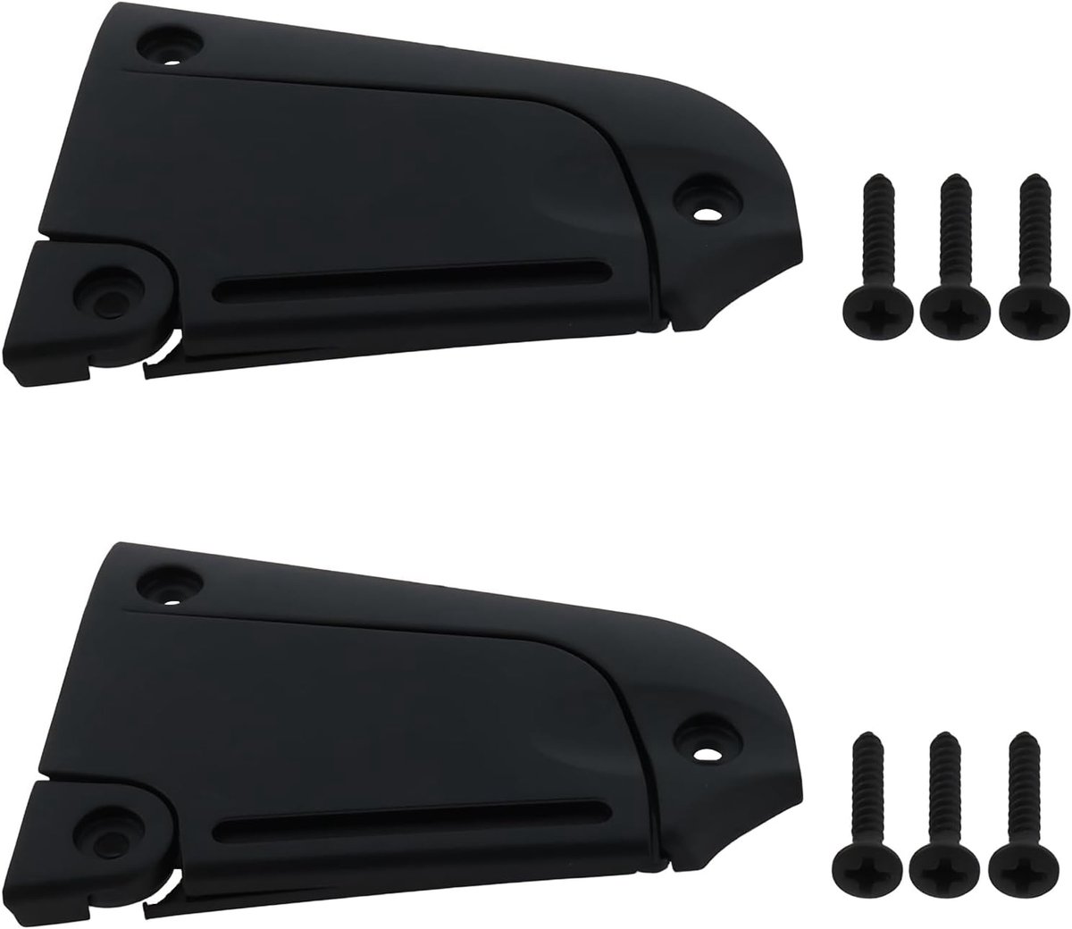 2Pcs Gitaar Truss Rod Cover Plaat Met Schroeven 3 Gaten Voor Gitaar Bas