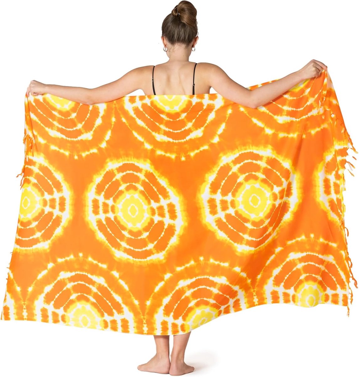 Pareo Sunrise - Dames & Heren - L & XXL Pareo - Stranddoek Sarong