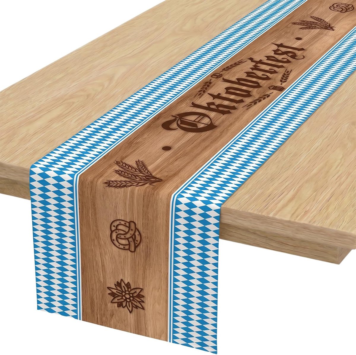 tafelloper, tafeldecoratie voor Oktoberfest, 180 x 35 cm