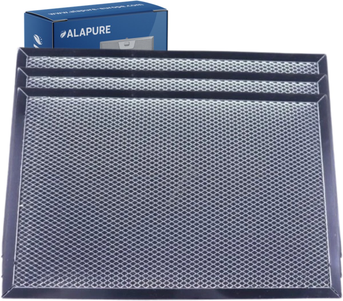 3x voor Electrolux 140204164028 Regenereerbaar Koolstoffilter 2-in-1