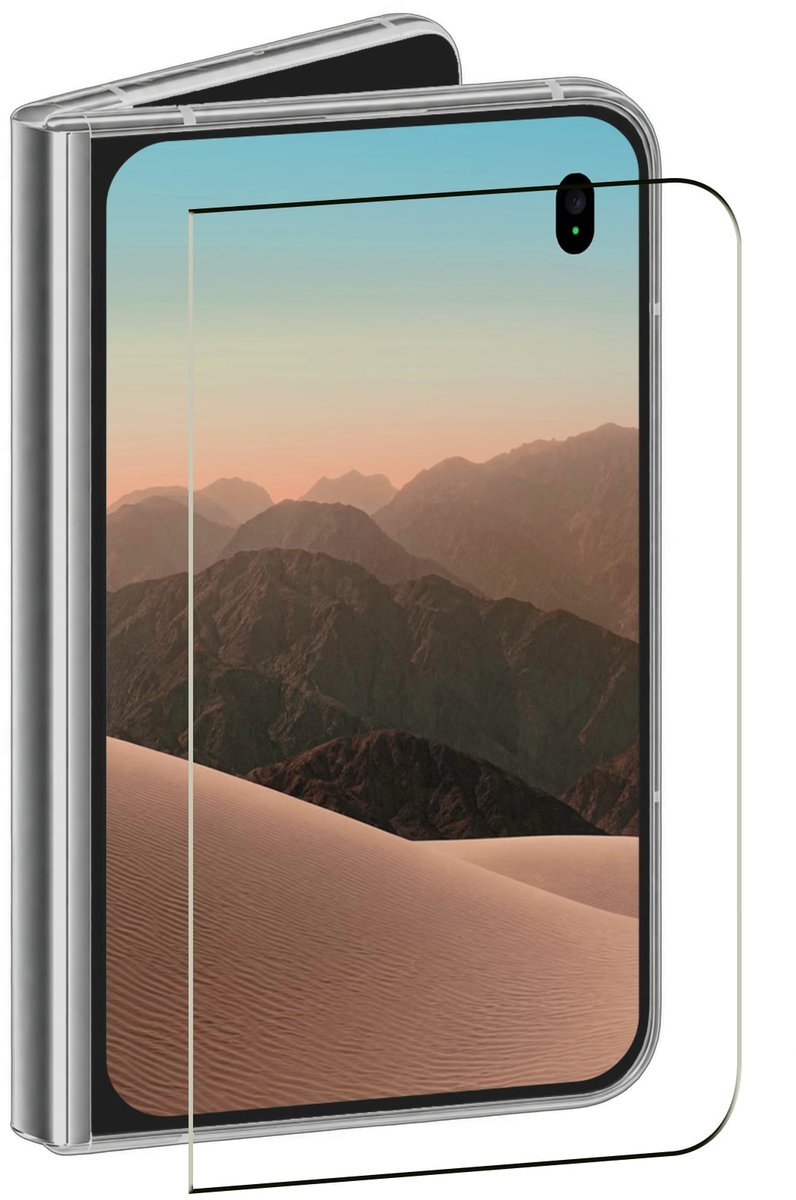 Screenprotector - Geschikt voor Apple iPhone Duo - Full Cover - Gehard Glas - Beschermglas - Tempered Glass - Screen Protector