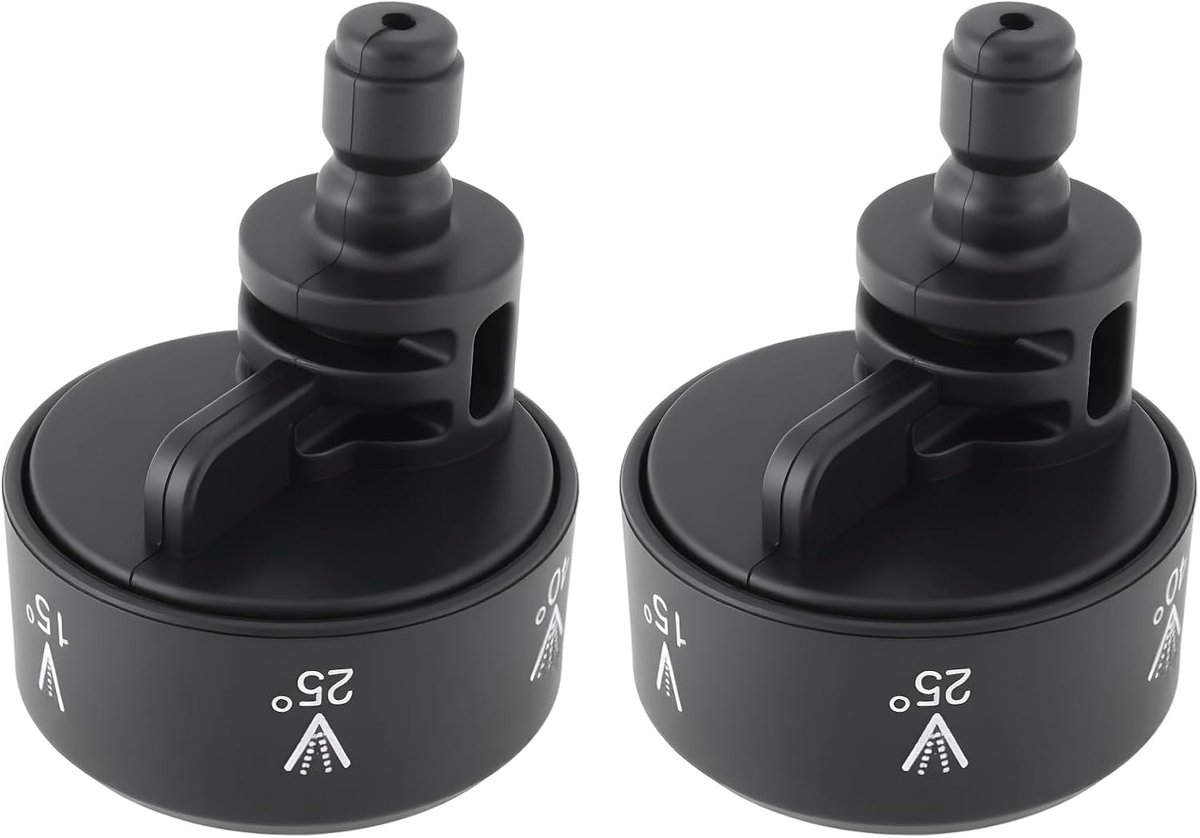 Store 2 stuks hogedrukreiniger mondstuk compatibel met Worx Hydroshot WG620e WG629e WG630e WG644