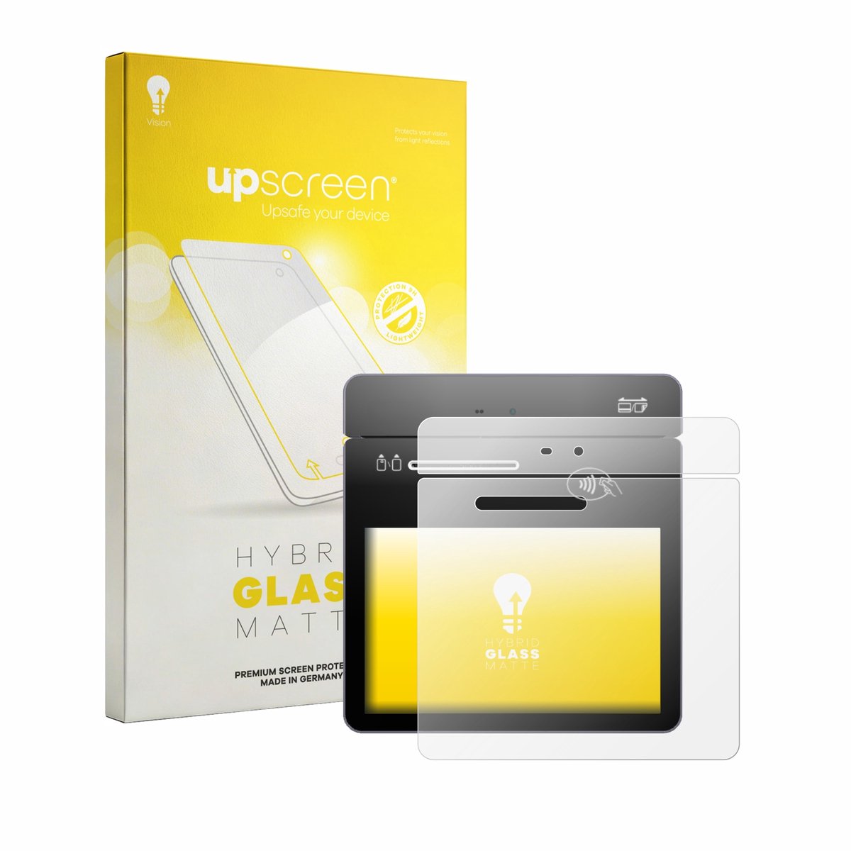 upscreen - Screenprotector voor Pax A3700 - Folie Beschermfolie Beschermglas matte