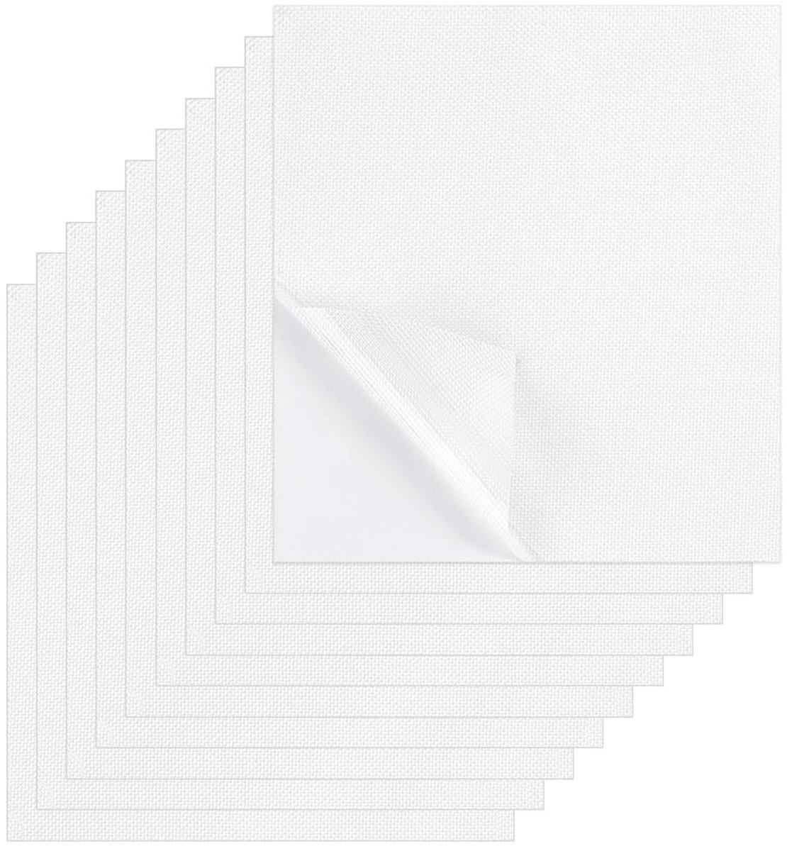 Set van 10 Transparante Antislip Rubber Lijmtape - Ultra Dunne Pads voor Mobiele Telefoons, Tafelhandgrepen en Keukenaccessoires