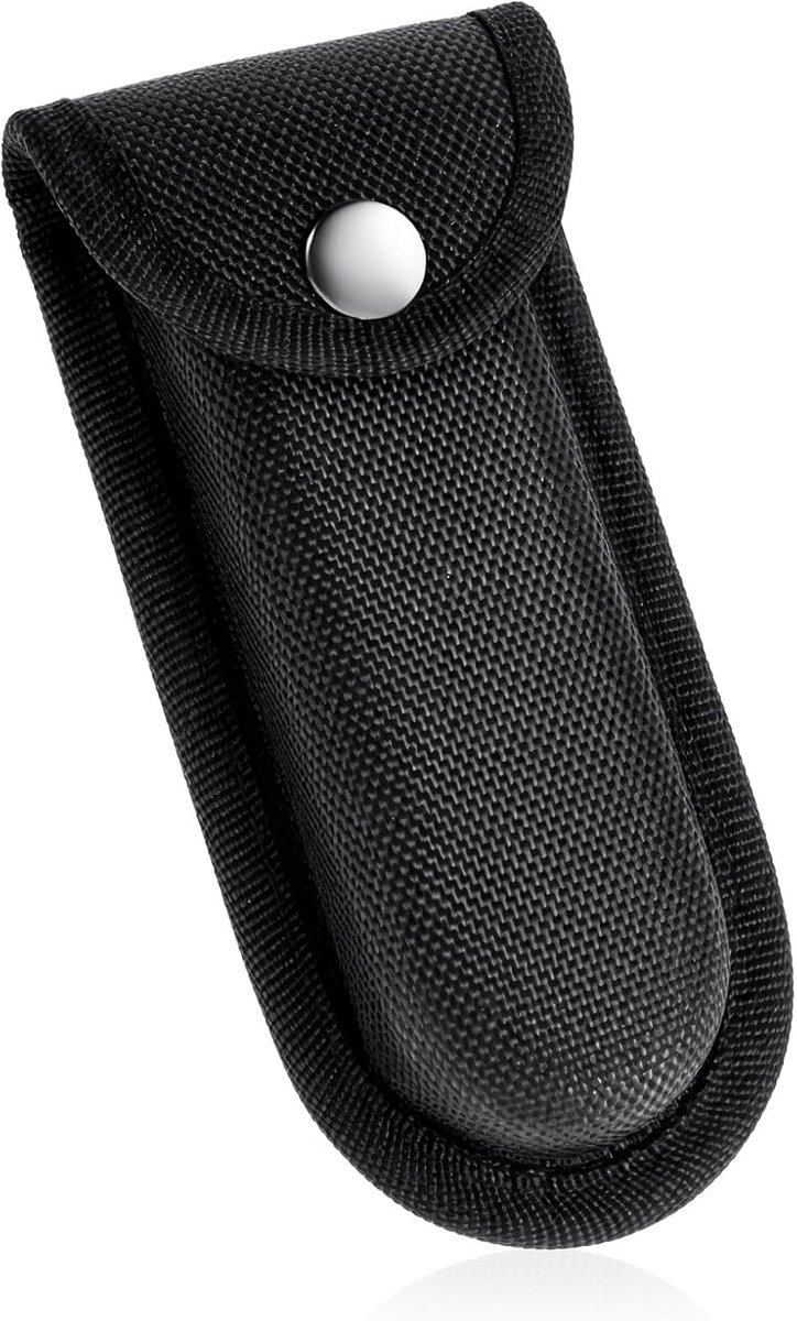 Draagbare 5 Inch Nylon Pocket Knife Houder met Drukknop en Ceintuurlus voor Buitenactiviteiten en Dagelijks Gebruik